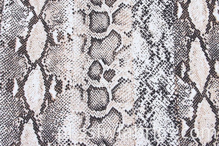 Elegant Lightweight Chiffon Print Fabric